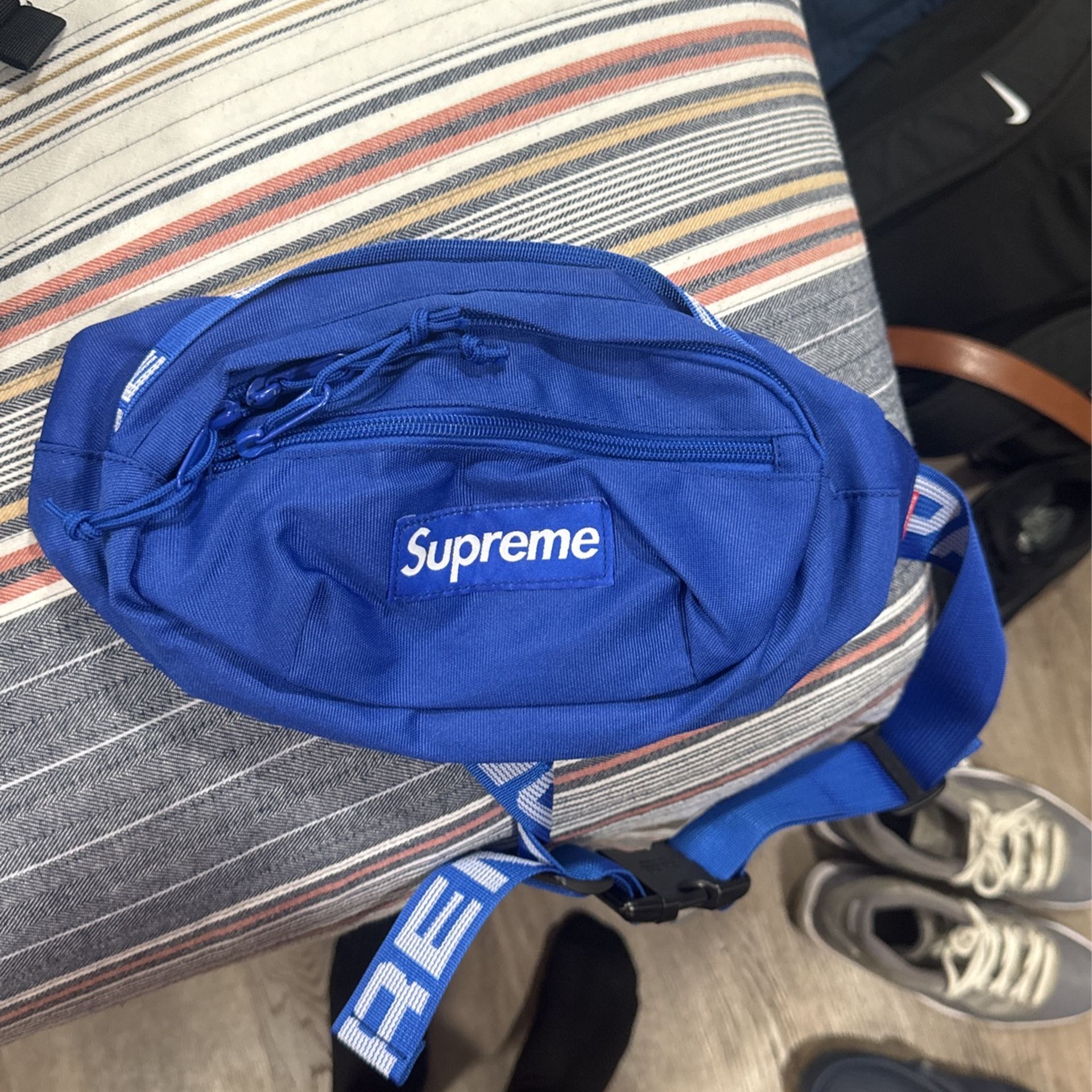 Supreme Waist Bag (SS18) Royal Blue