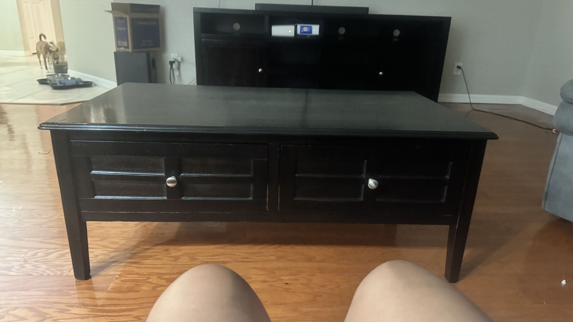 TV Console And Coffee Table