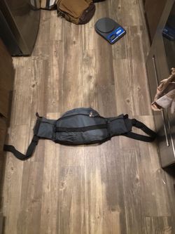 Blue Fanny Pack Waist Bag with Straps Hiking or Hunting