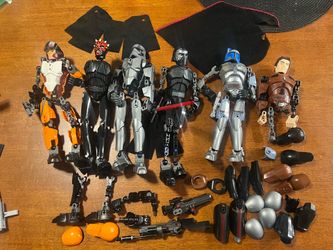 Lego Star Wars Buildable Figures Lot