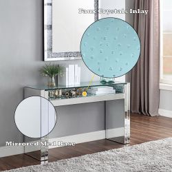 Mirrored entry table only brand new firm price $230