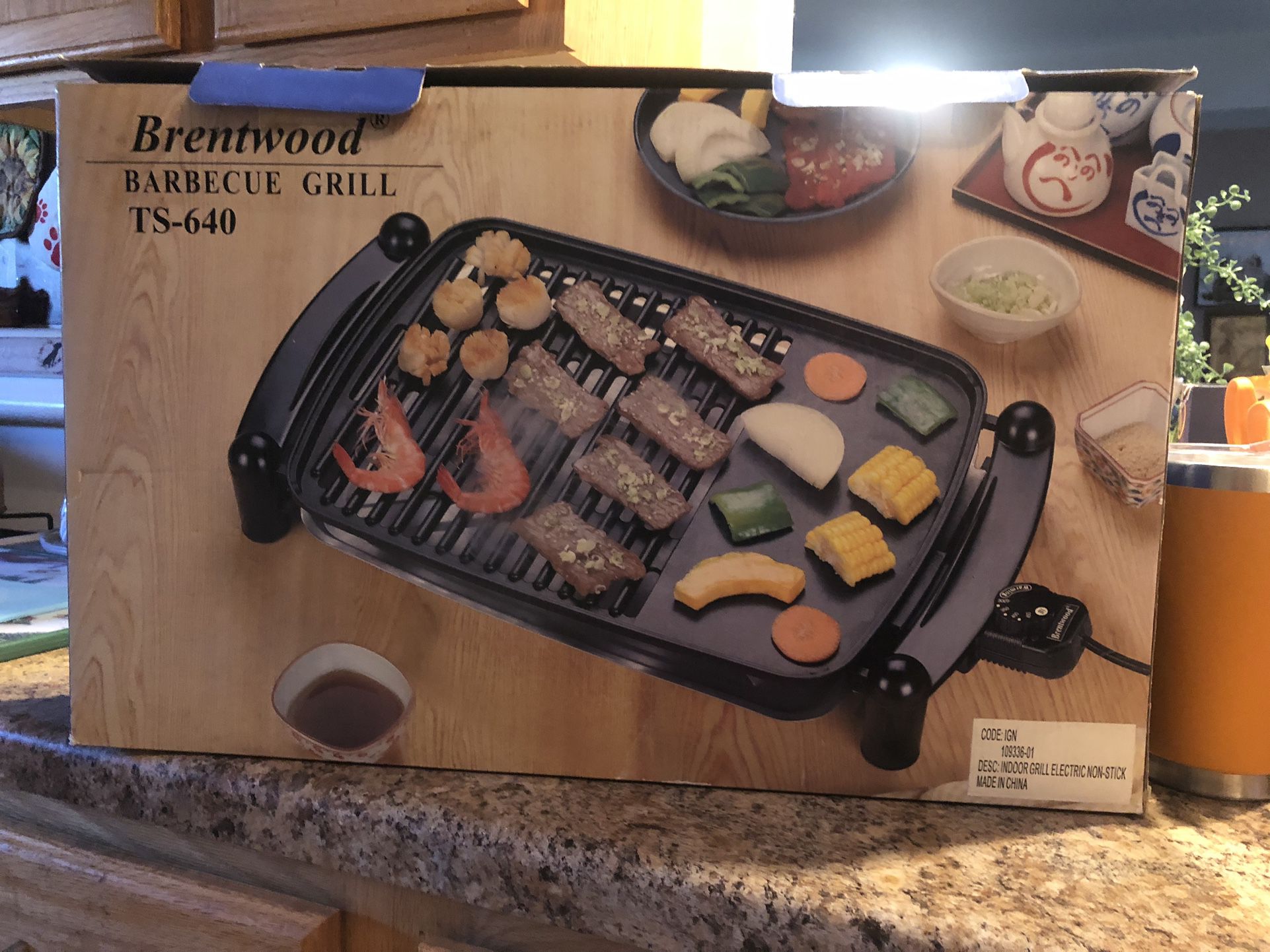 Indoor Electric BBQ Grill/skillet