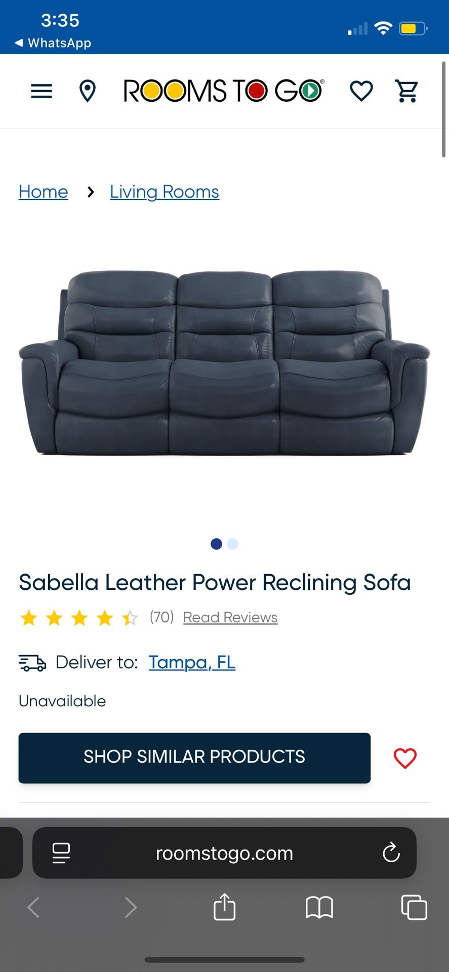 Recliner In Perfect Condition 