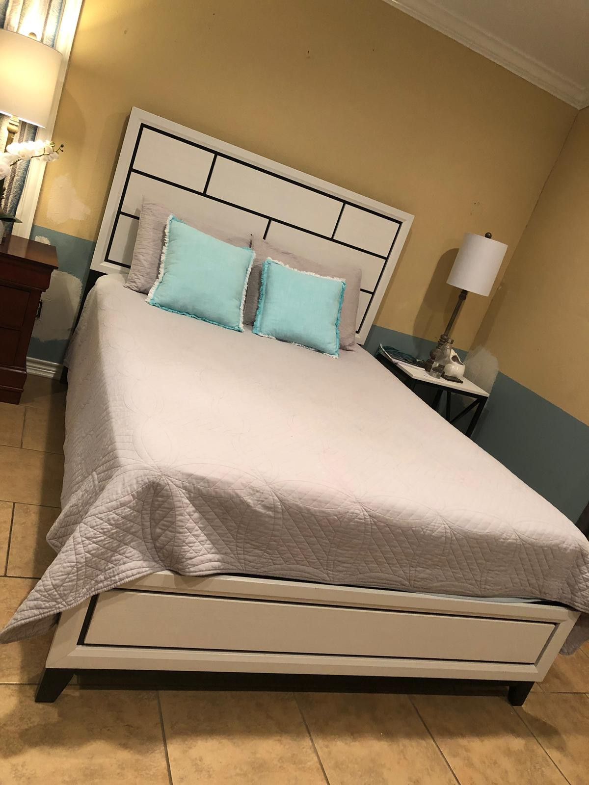 Queen bed frame