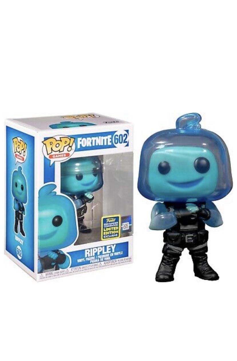 Funko Pop Fortnite Rippley 2020 Summer Convention Limited Edition Exclusive