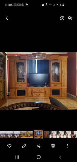 Huge Entertainment  Center