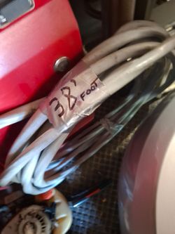 220 aluminum 4 point wire..38' and 79' something good for hot tubs or garage. To twenty wiring or wiring stoves and electric dryer