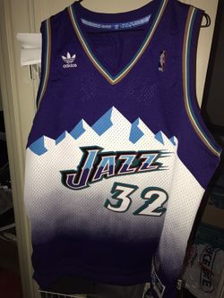 Throwback adidas Karl Malone Jazz Jersey