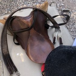 Leather Horse Saddle In Great Condition