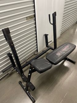 Marcy Club Weight Bench with Rack