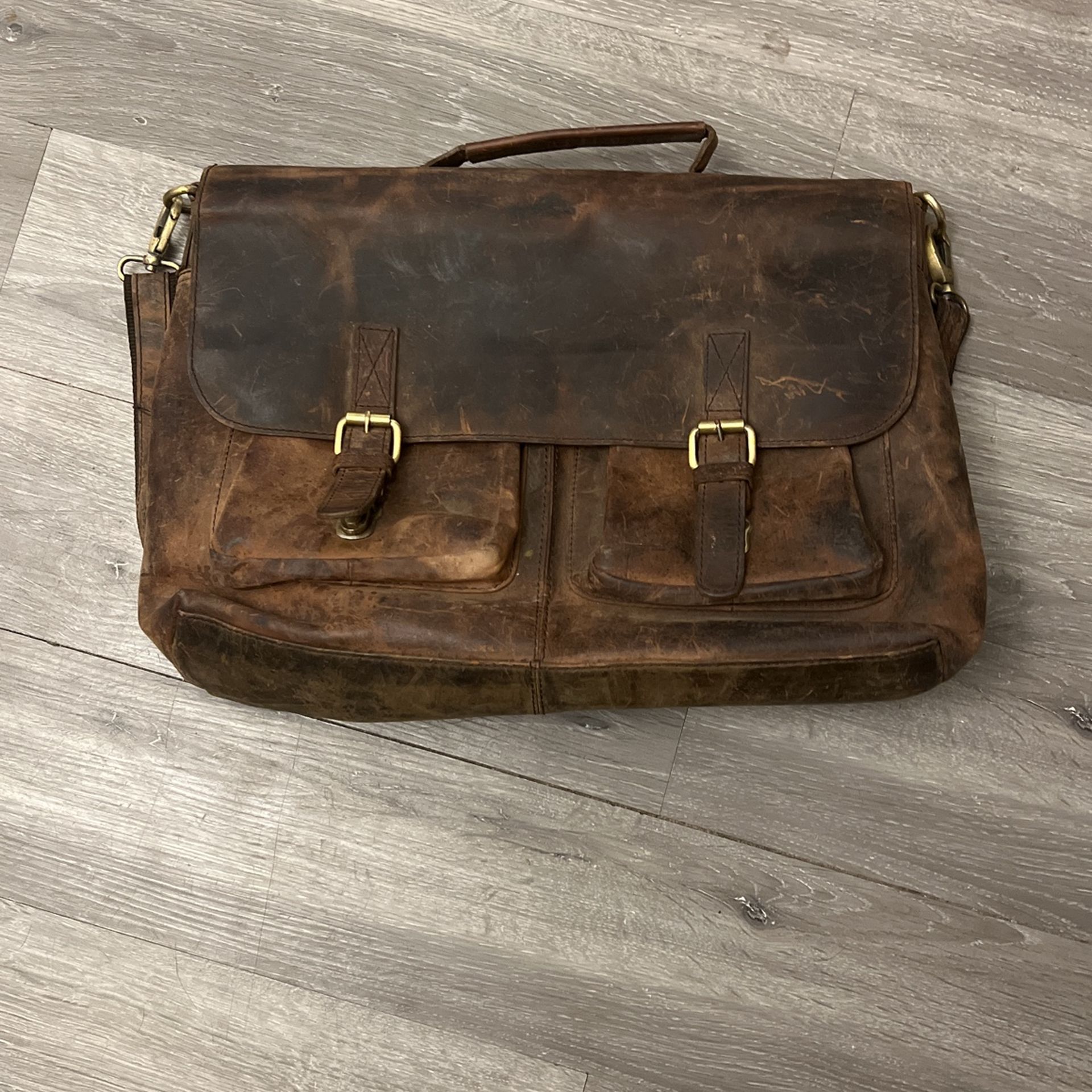 Leather Satchel 