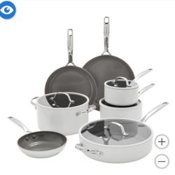 GreenPan Eras Ceramic Non-Stick 11-piece Cookware Set