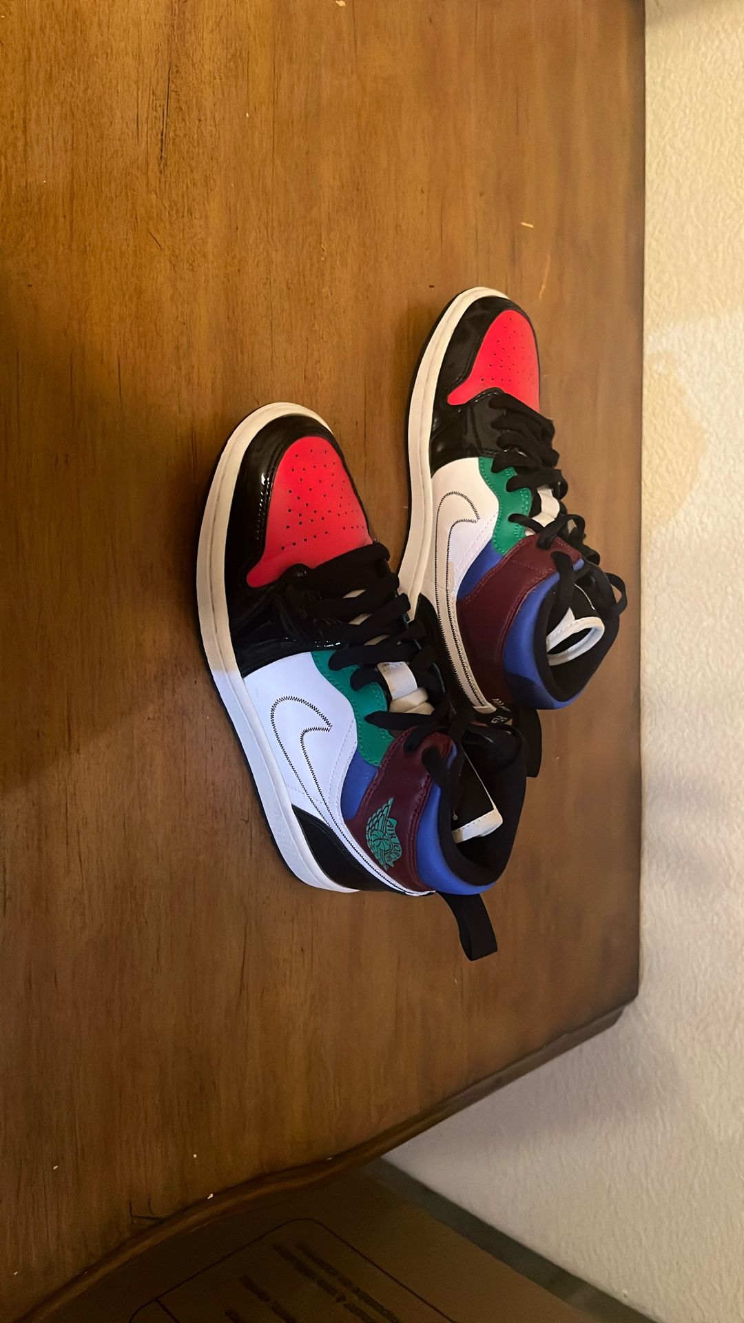 Multicolored Jordan 1s