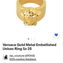 Versace Ring