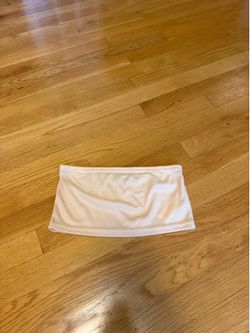 Boohoo bandeau cropped tube top - size 2