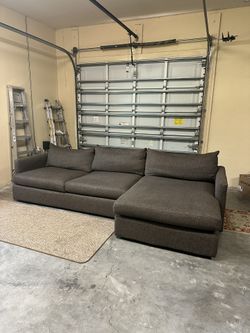 Crate And Barrel Sectional Couch