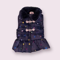 Little Lass Starry Puffer Vest