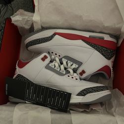 Jordan 3 Fire Red