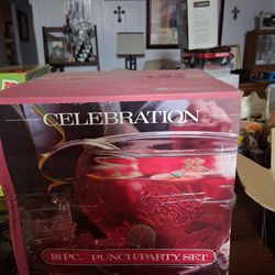 Punch bowl set