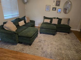 four-piece modular couch,