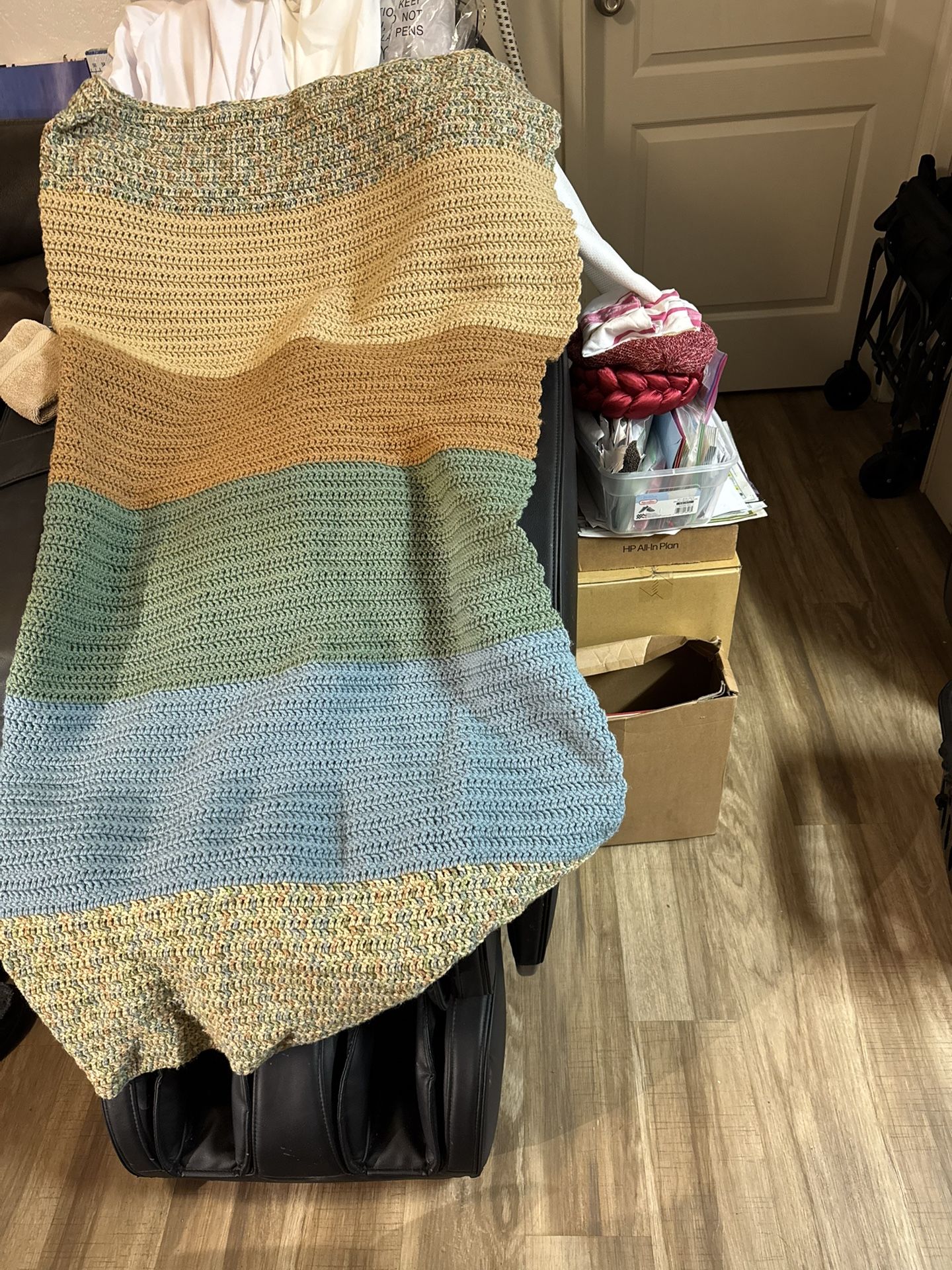 Free Yarn Needed To Continue Crocheting Blankets For The Homeless 