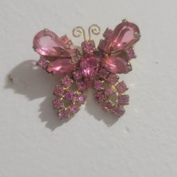 Vintage Butterfly Brooch 