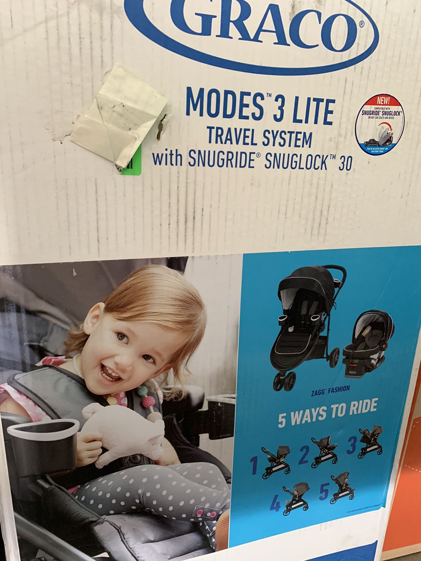 Graco Modes3 Lite Stroller With Car Seat