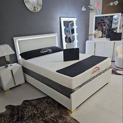 New 5pc Bedroom Set In Box 📦 Buy Now Pay Later $39 Down No Credit Needed