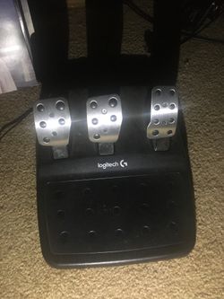 Logistics pedal for video games