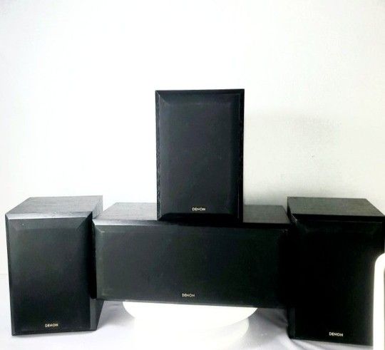 Denon Satelite 4pc Set Speakers