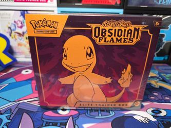 Obsidian Flames ETB with 3D Printed Case