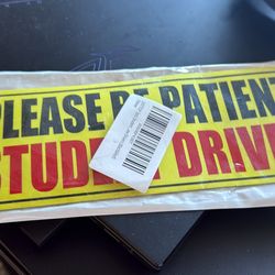 Student Driver Car Magnet