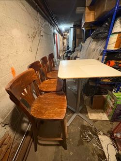 Table and  chairs