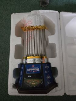 Chicago Cubs 2016 World Series Trophy
