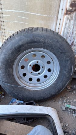 One tire