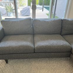 Room And board Left L Shaped Sectional Couch