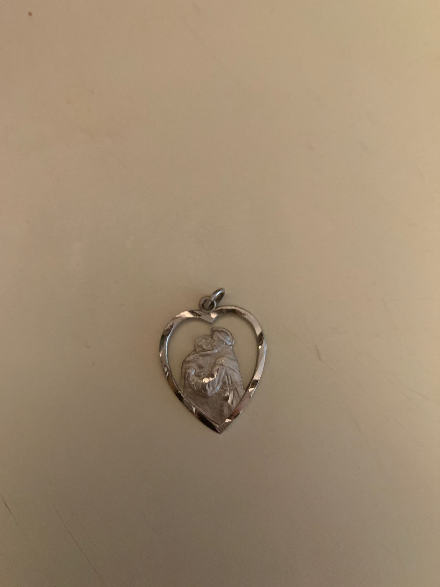 Catholic pendant sterling