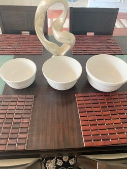 Porcelain Mixing Bowl Set – Brand New (3‑Piece)