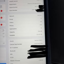 IPad Air 3rd Gen 256GB Cellular And WiFi 