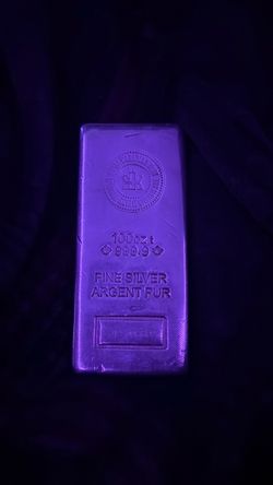 100 oz Royal Canadian Mint Silver Bar