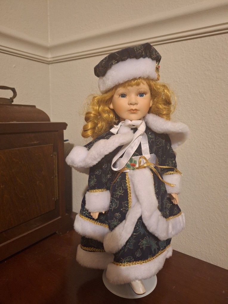 Vintage Porcelain Doll