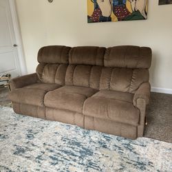 La-z-boy Three Seater And Love Seat (not Pictured) Recliner