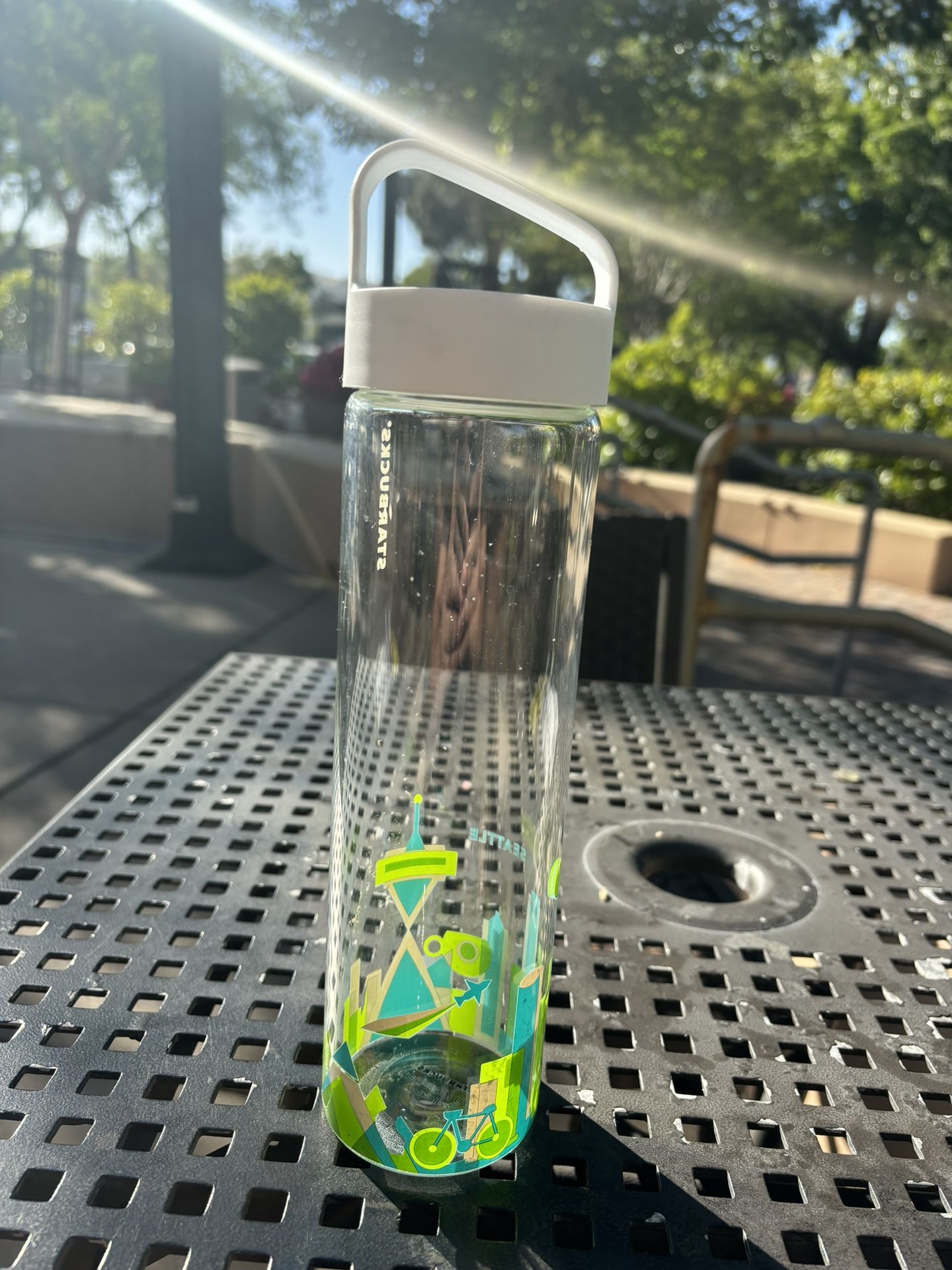 Starbucks Vintage Seattle “You Are Here “ Glass Bottle
