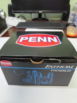 PENN Fathom FTH15LD2  2-Speed Brand New with 40lb Braid