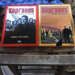 The Sopranos DVD Sets (2) Seasons 2 & 3!!!