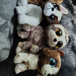 Three Ty Beanie Boos Brand New With Original Tags