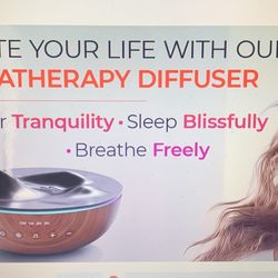 Gratia Natural Dark Brown Aromatherapy Diffuser New In Bag 