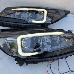 13-16 Ford Escape LED DRL Projector Headlights Luces Focos Micas Faros Faroles Headlamps 
