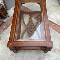 Glass Top Coffee Table