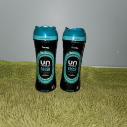 2 Downy In Wash Scent Booster Unstoppable Fresh 7.8oz